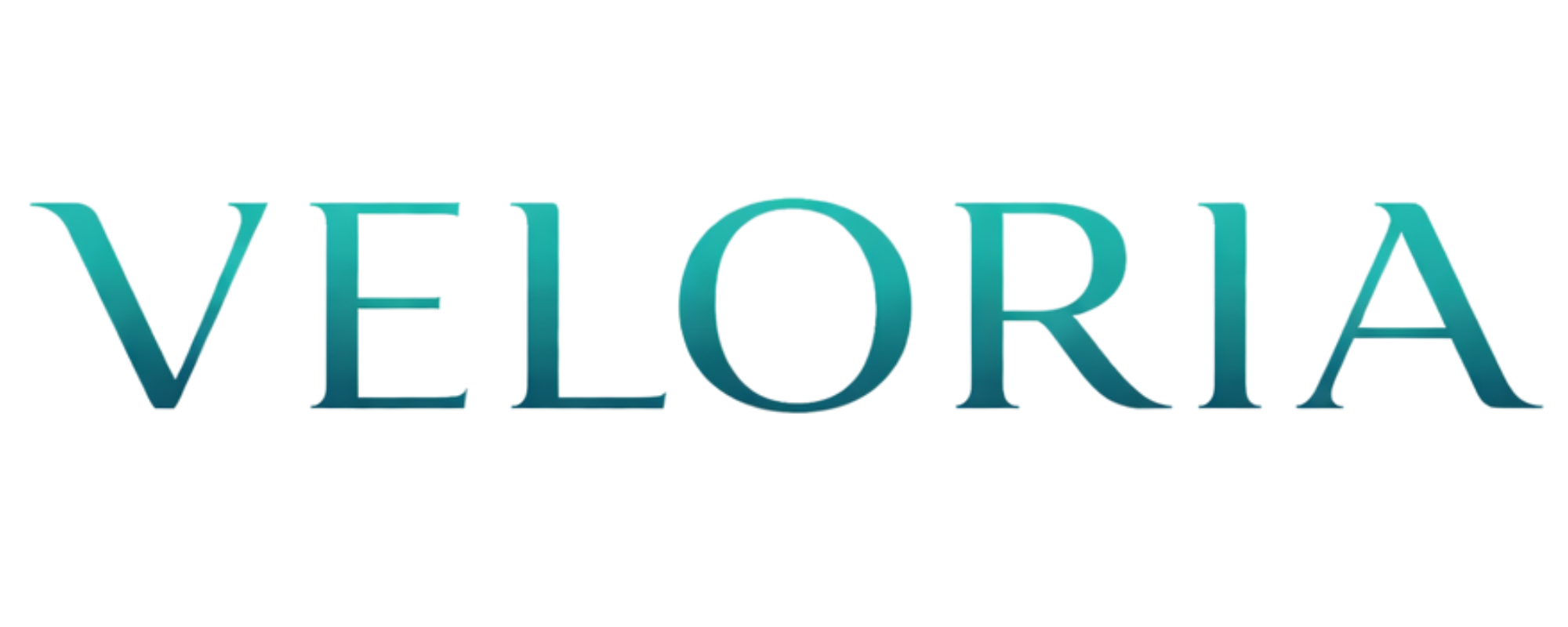 VELORIA premium professional skincare logo